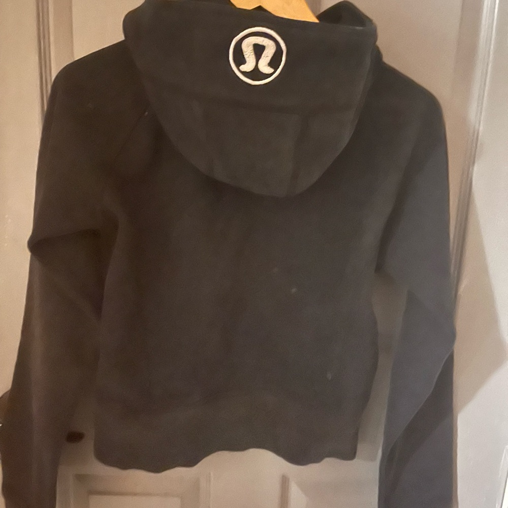 lululemon athletica Black Hooded Sweater